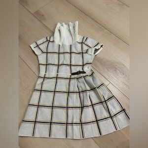 Janie and Jack Plaid Dress size 3t